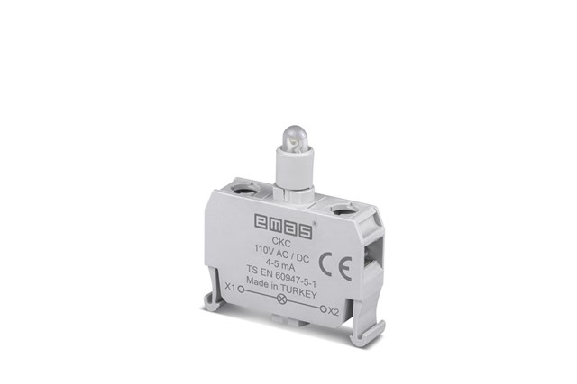 Spare Part with LED 110V DC White Illumination Block  for Control Boxes  (C Series)